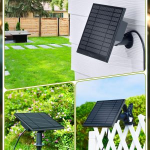 Brightown 58FT Solar String Lights Outdoor with Remote Cable Ties and Hooks, Commercial Grade Patio Lights with 26 LED Shatterproof Bulbs, 3 Light Modes Hanging Light for Backyard Party Decor